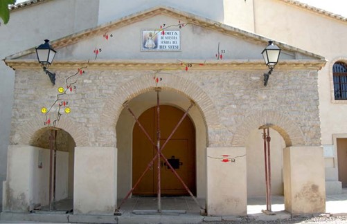 Fachada de la Ermita
