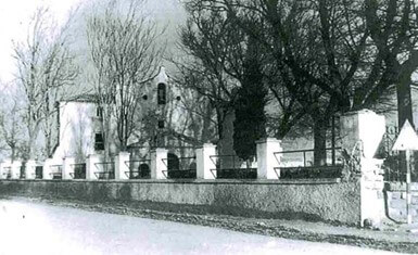 Imagen antigua de la iglesia