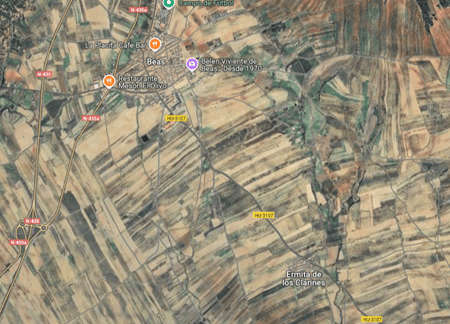 Localización de la carretera