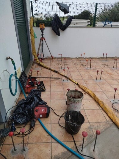 Malla de inyecciones