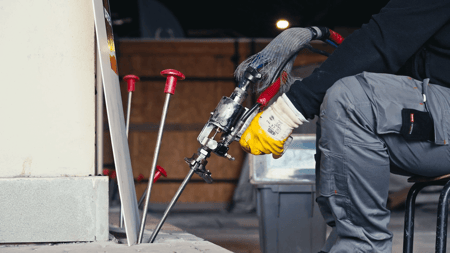 Inyecciones de resina en el terreno