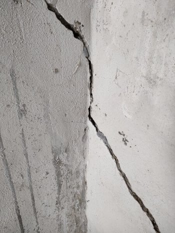 Grieta en la pared