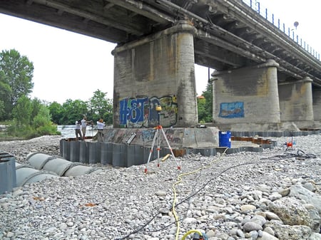 Intervención de Uretek en un puente