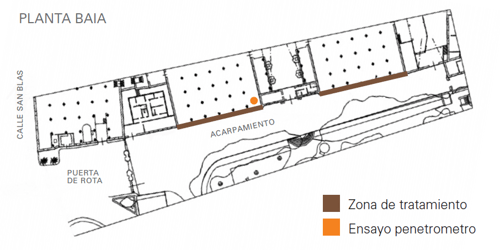Plano de la zona de intervención