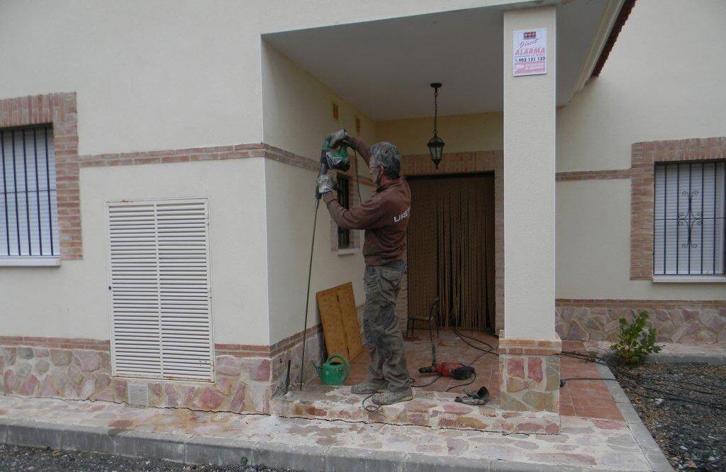 Perforación del terreno