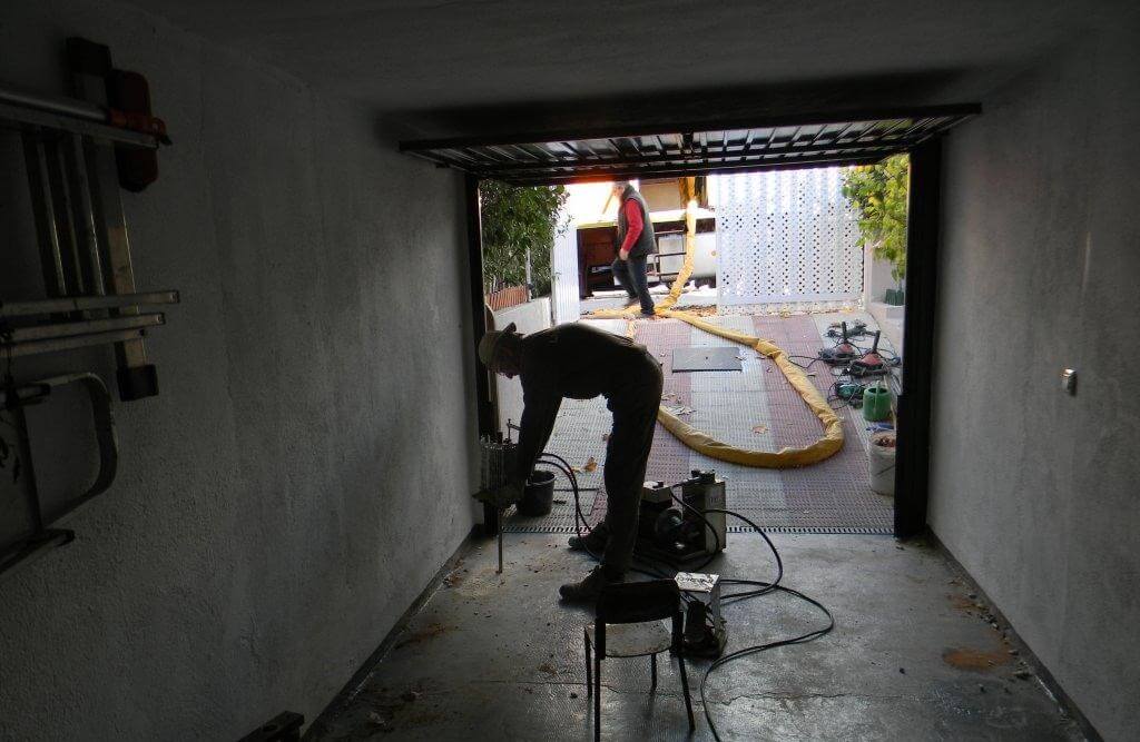 Pruebas de comprobación del terreno