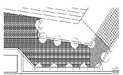 Plano de los muros