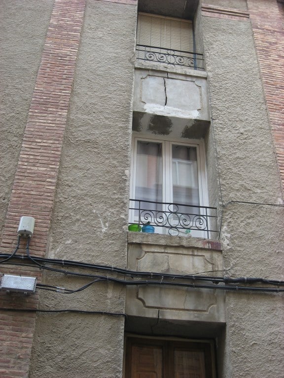 Formación de grietas