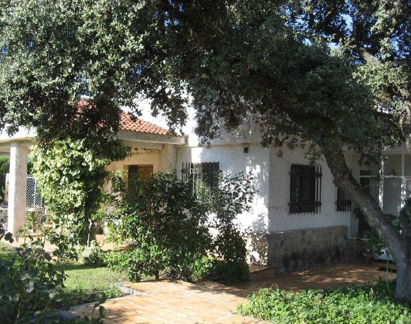 Fachada de una vivienda en Algete