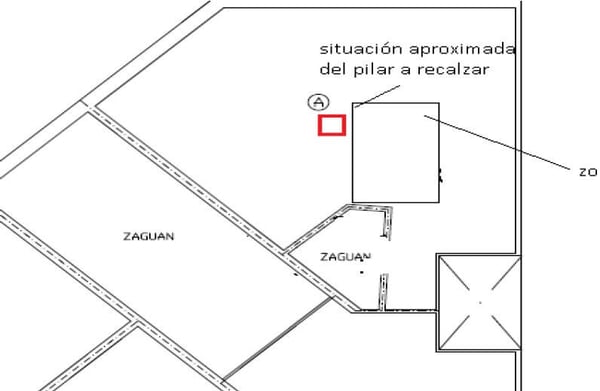 Plano de la zona de intervención