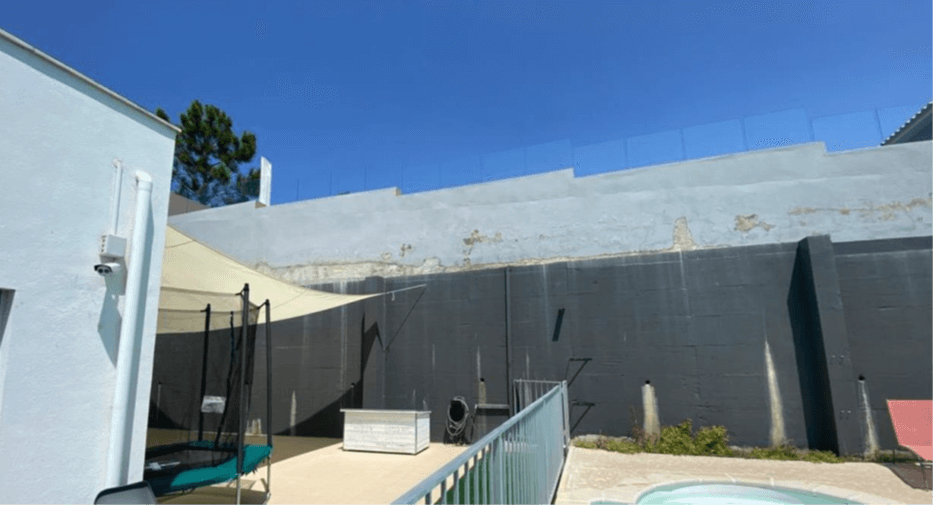 Muro de la vivienda