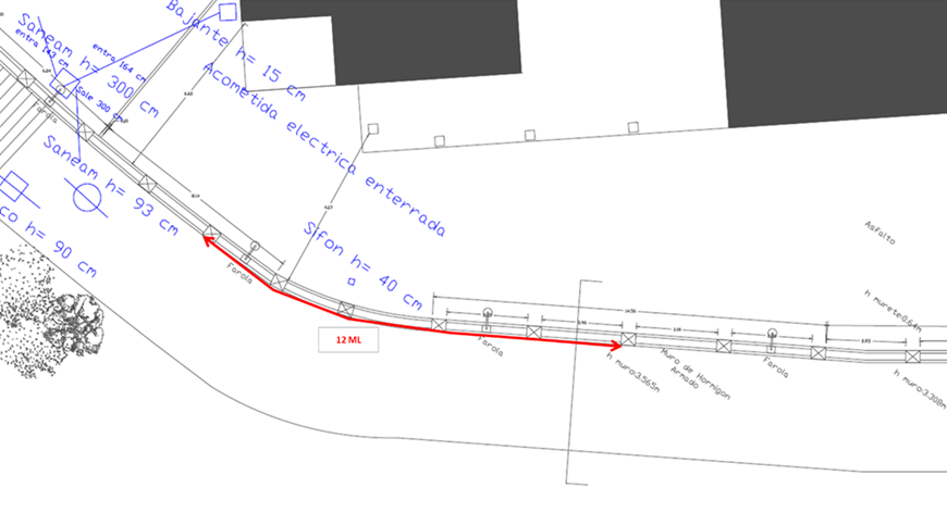 Plano de la zona de intervención