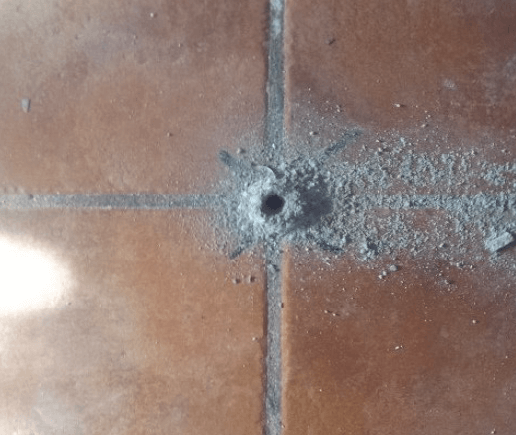 Diámetro de la perforación
