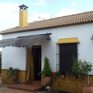 Fachada de la vivienda