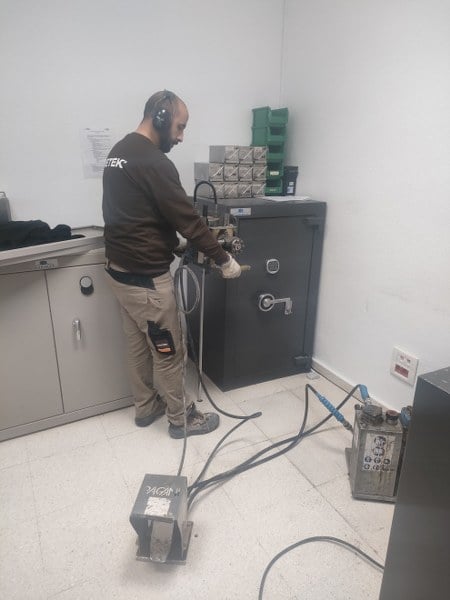 Realización de ensayo penetrométrico