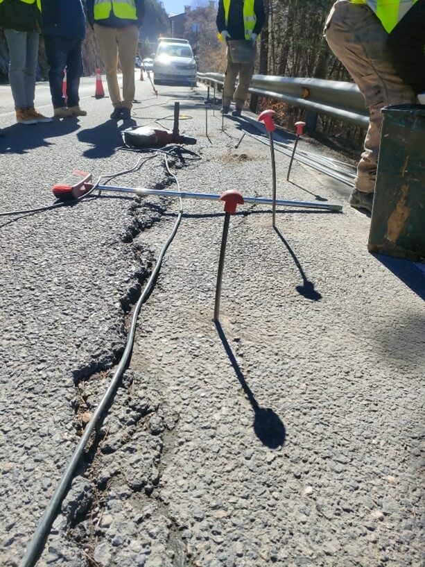 Inyecciones de resina en el terreno