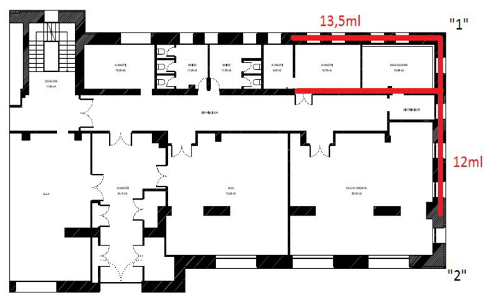 Plano de la zona de intervención