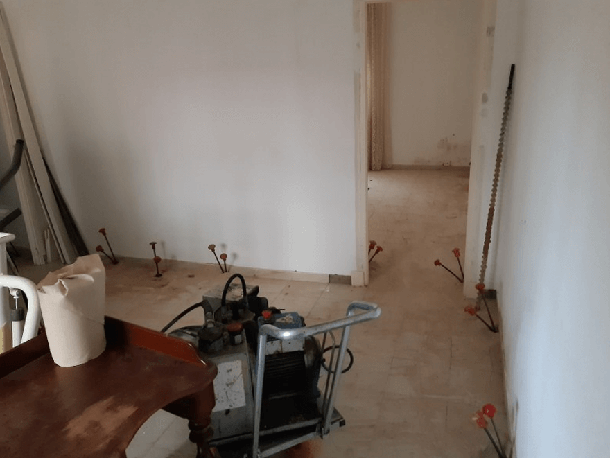 Puntos de inyección de resina