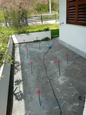 Inyecciones de resina para la estabilización del pavimento
