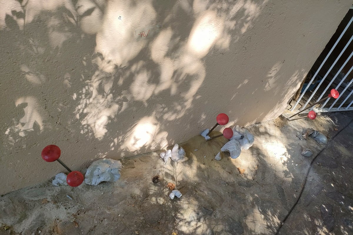 Puntos de inyección de resina