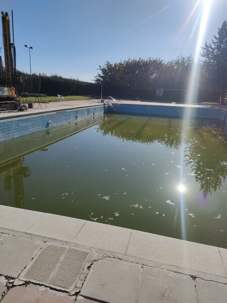 Foto de la inspección previa