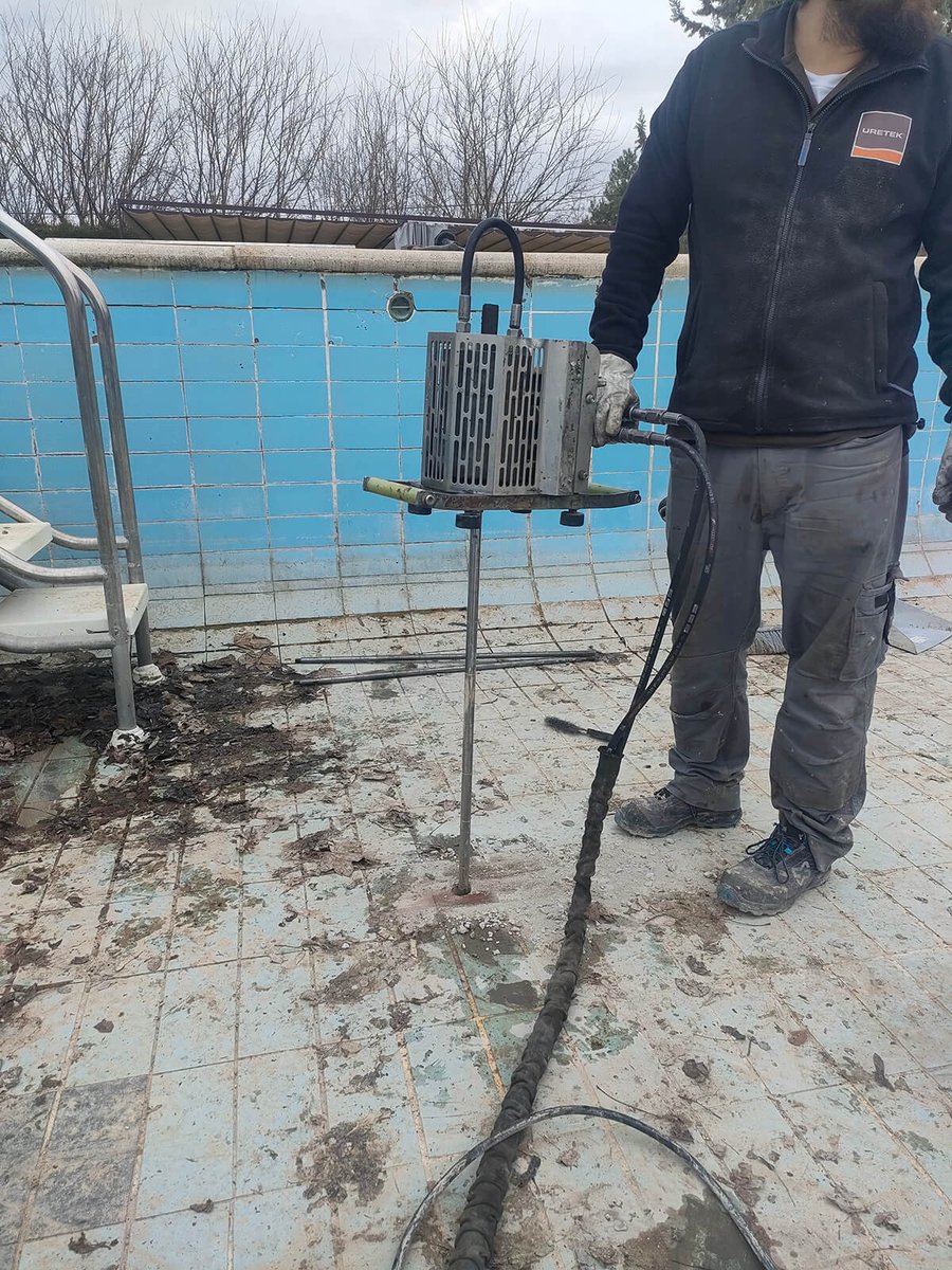 Realización de ensayo penetrométrico