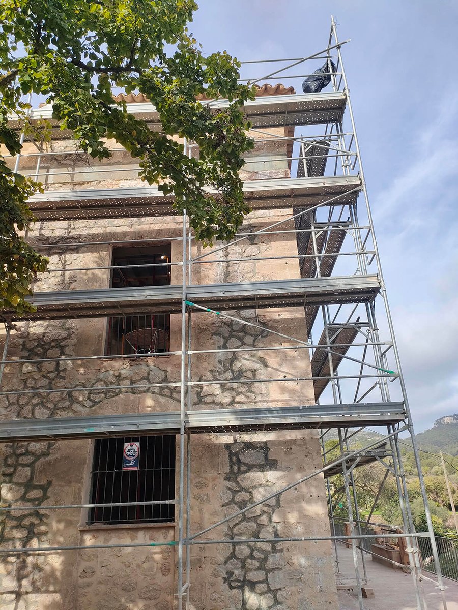 Fachada del edificio objeto de la intervención