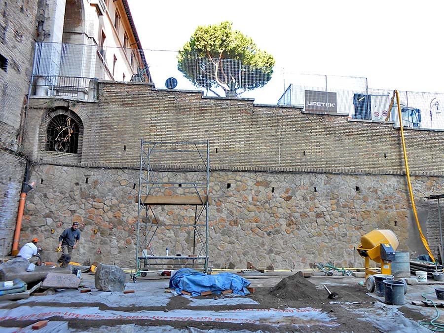 Muro intervenido