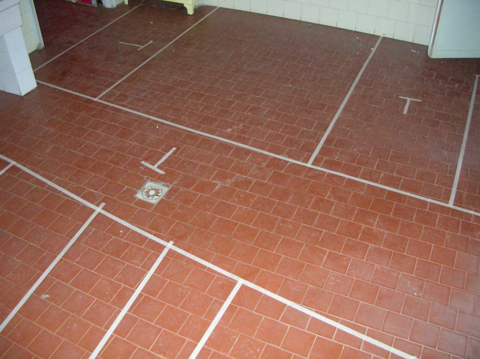 Marcado de la zona a tratar