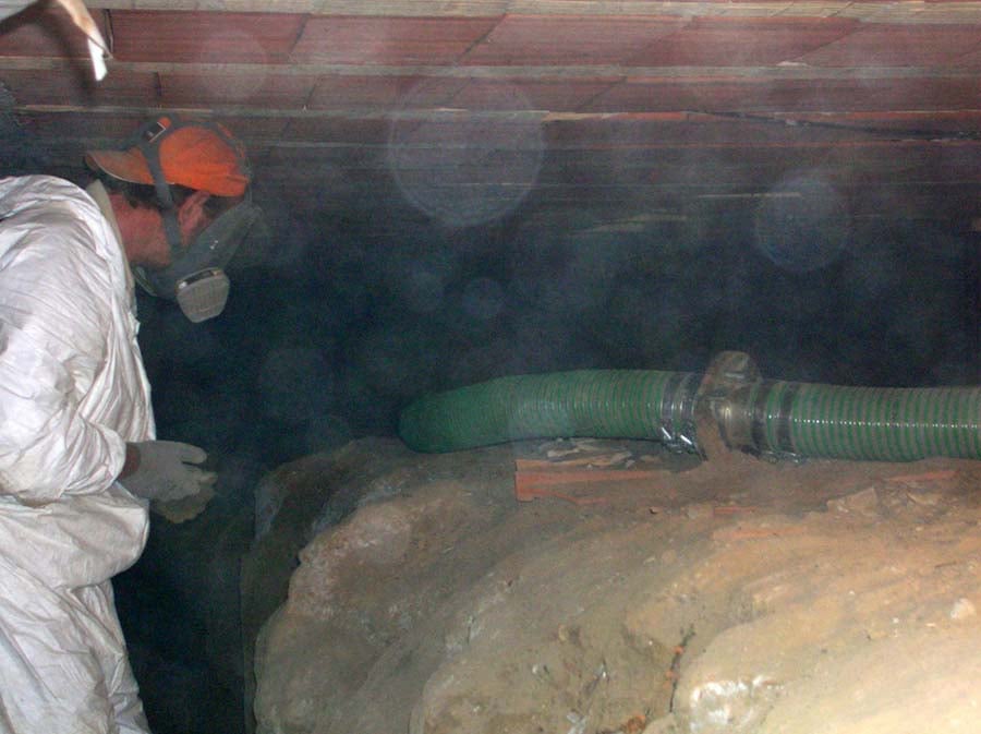 Bombeo de la arcilla