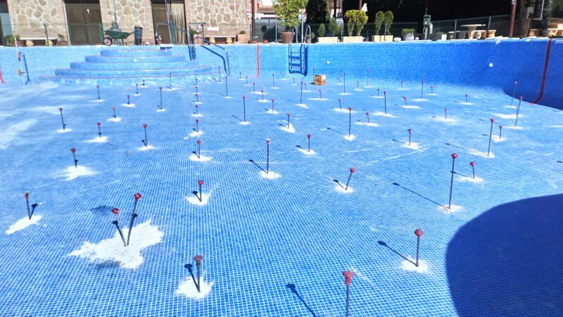 Malla de inyecciones