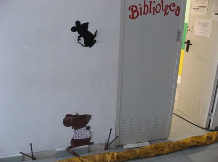 Inyecciones de resina en el interior del edificio