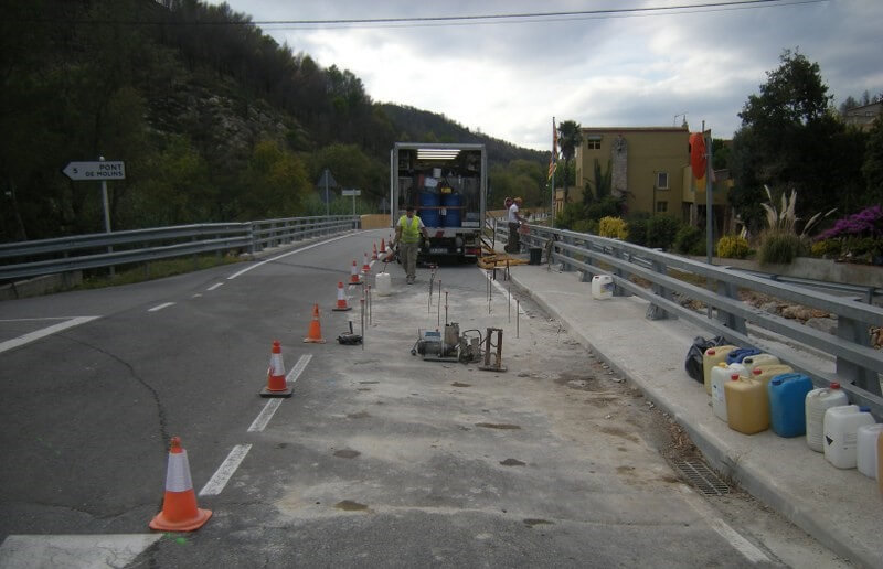 Zona de la intervención