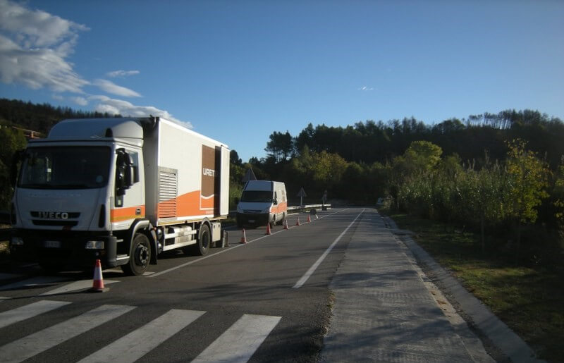 Camión de Uretek