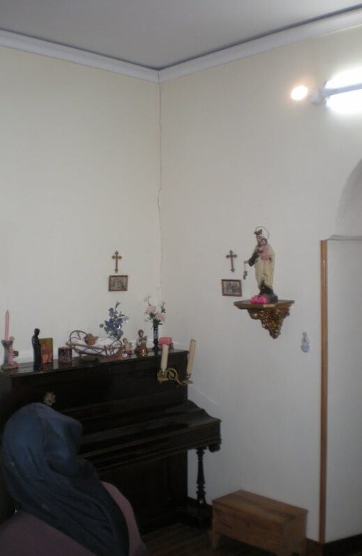 Grietas en las paredes