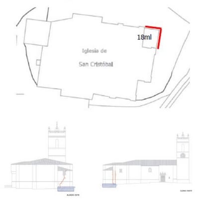 Plano de la zona de intervención