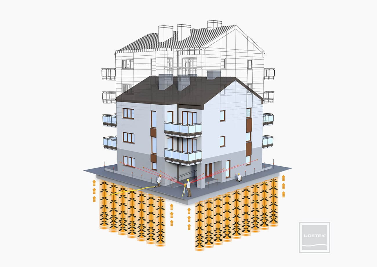 Solución de consolidación del terreno de cimentación