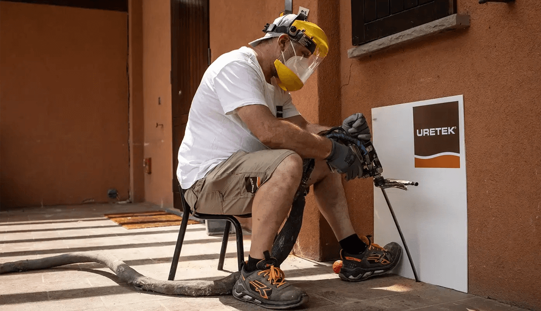 Inyección de resina