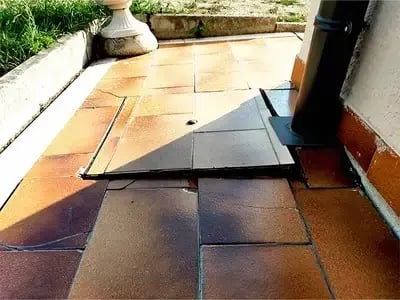 Pendiente en el suelo