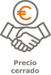Precio cerrado