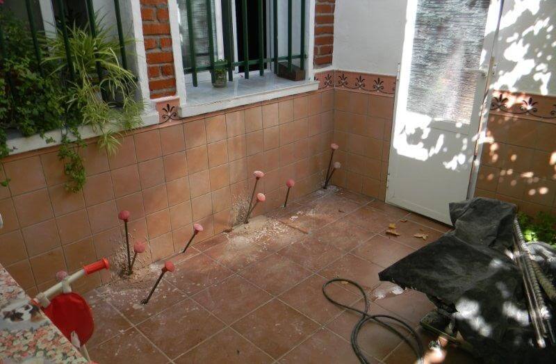 Inyecciones de resina en el terreno