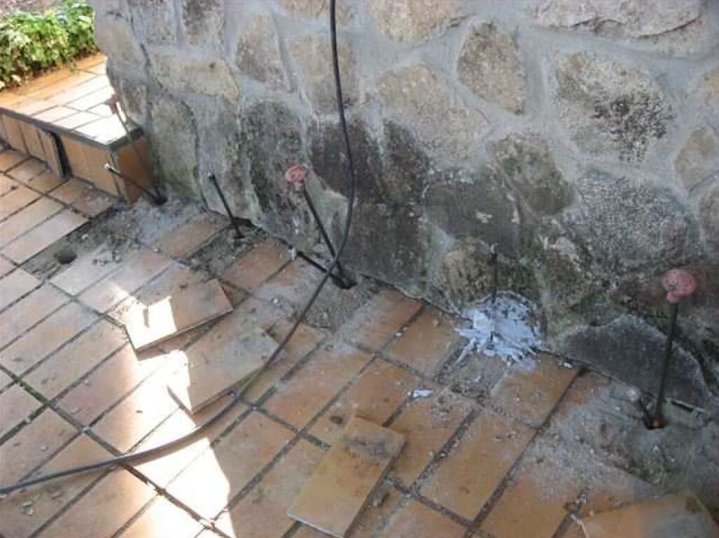 Inyecciones de resina Uretek Geoplus