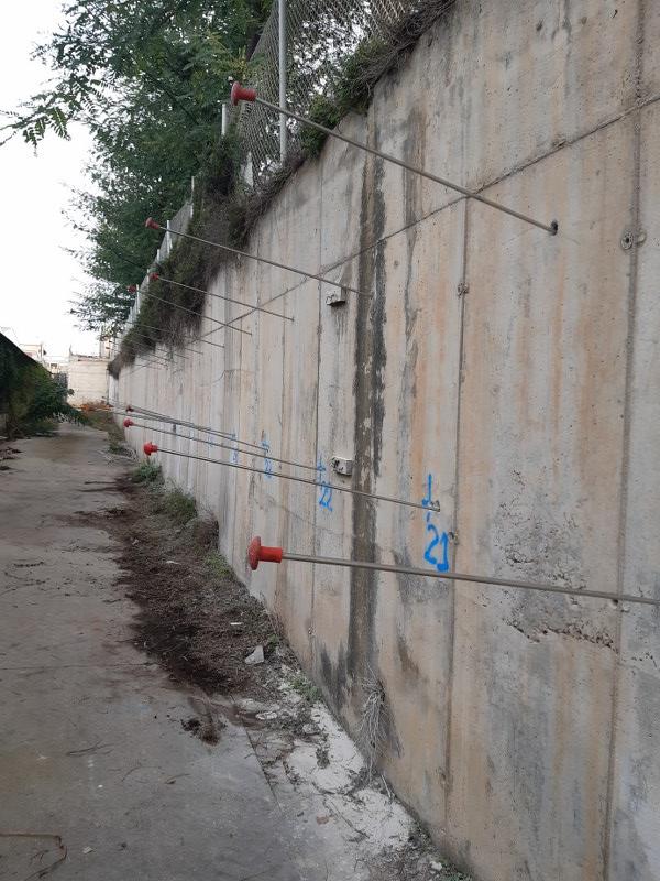 Colocación de anclajes