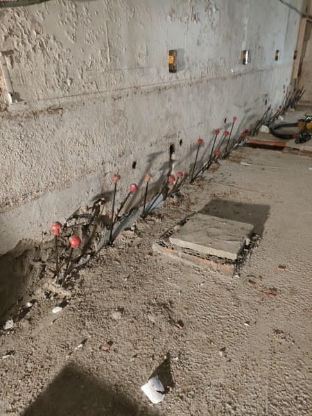 Perforaciones en el terreno