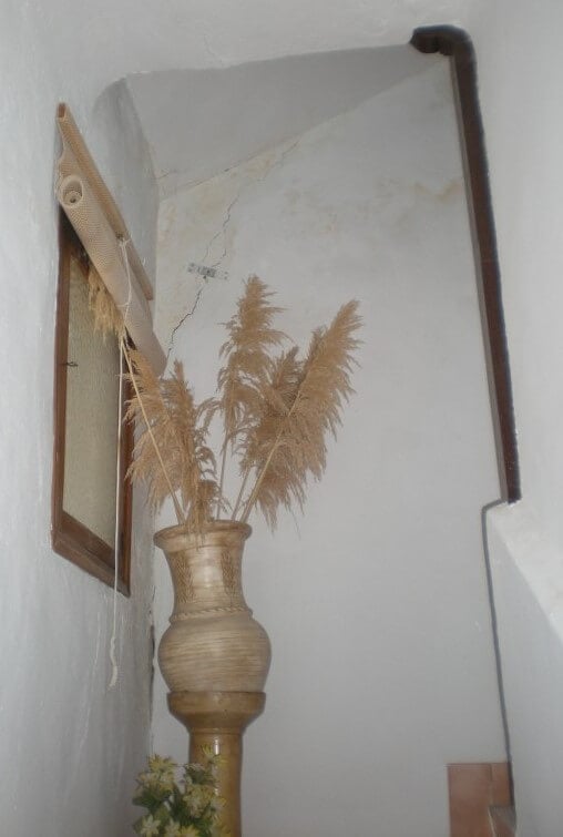 Grietas en el interior