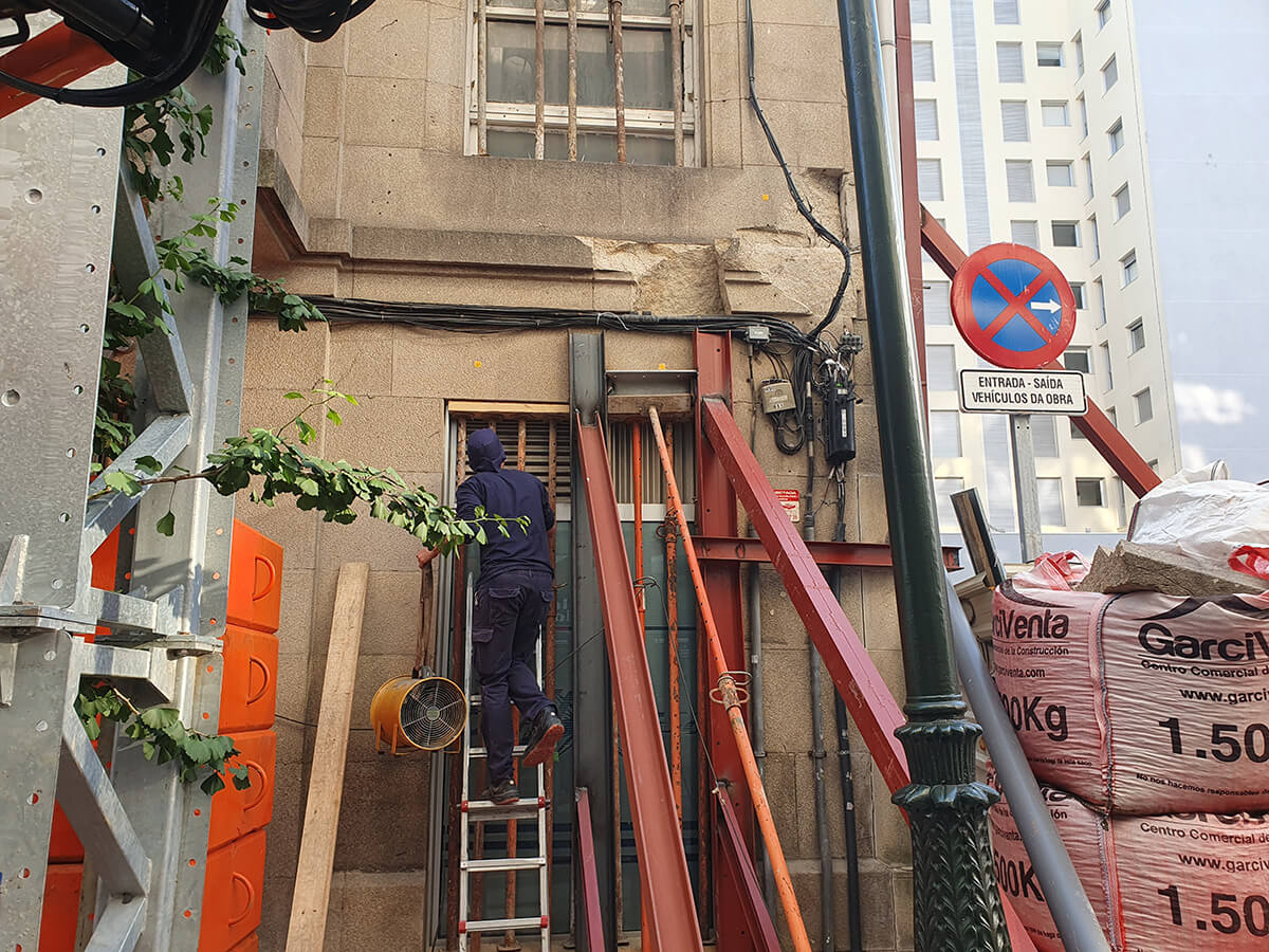Fachada del edificio