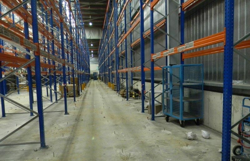 Superficie de la nave industrial