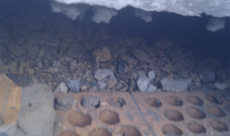 Muestra del terreno