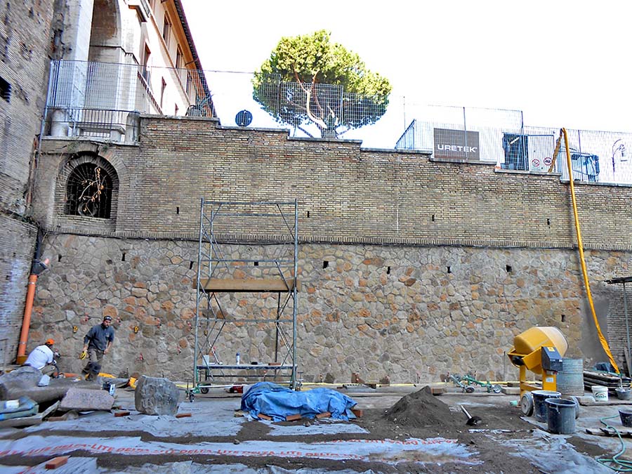 Muro intervenido