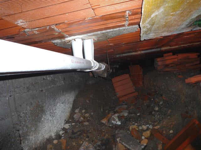 Interior de la cavidad